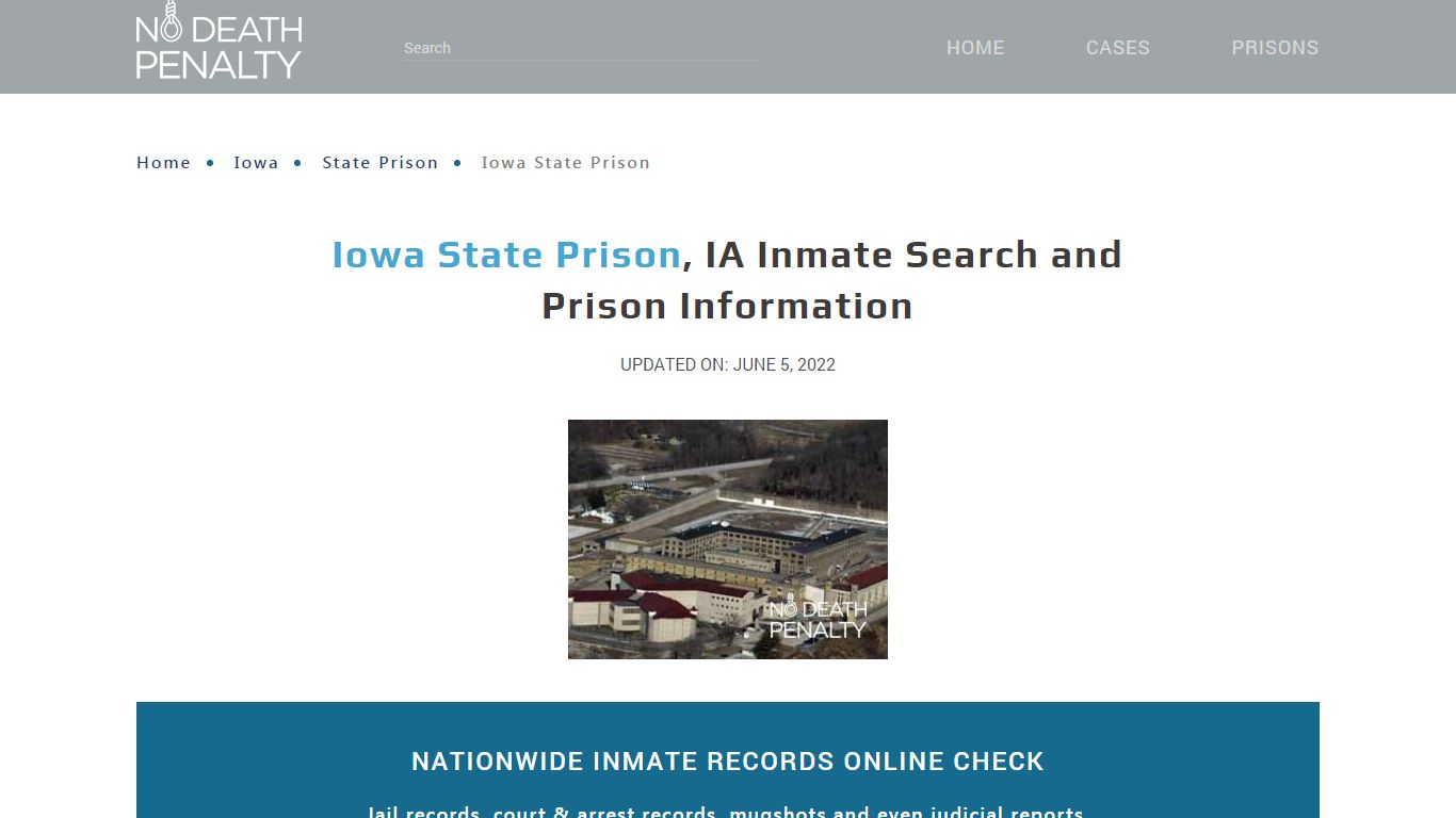 Iowa State Prison, IA Inmate Search, Visitation, Phone no ...